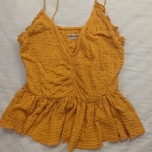 Urban Outfitters Mustard Yellow Top